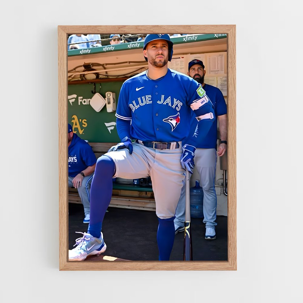 Poster Le Temps d'Attendre – affiche Baseball (vue 4)